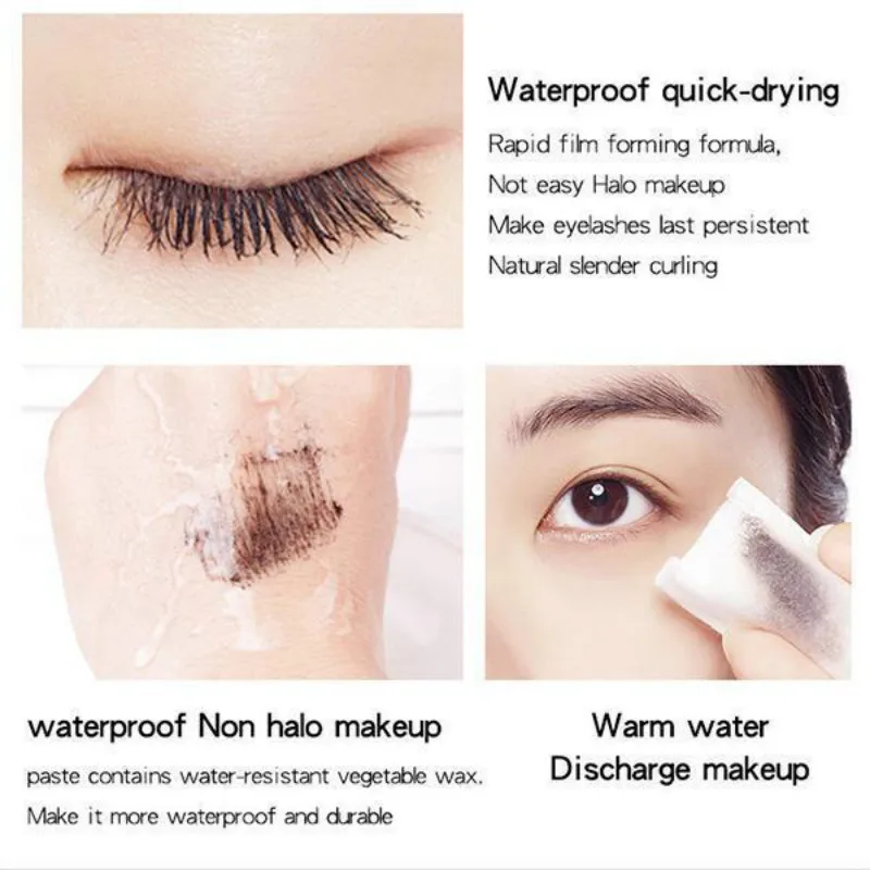 

Eyelash Extension Mascara 4D Silk Black Fiber Lashes Mascara Quick Dry Waterproof Lengthening Eyelash Extension maquiagem