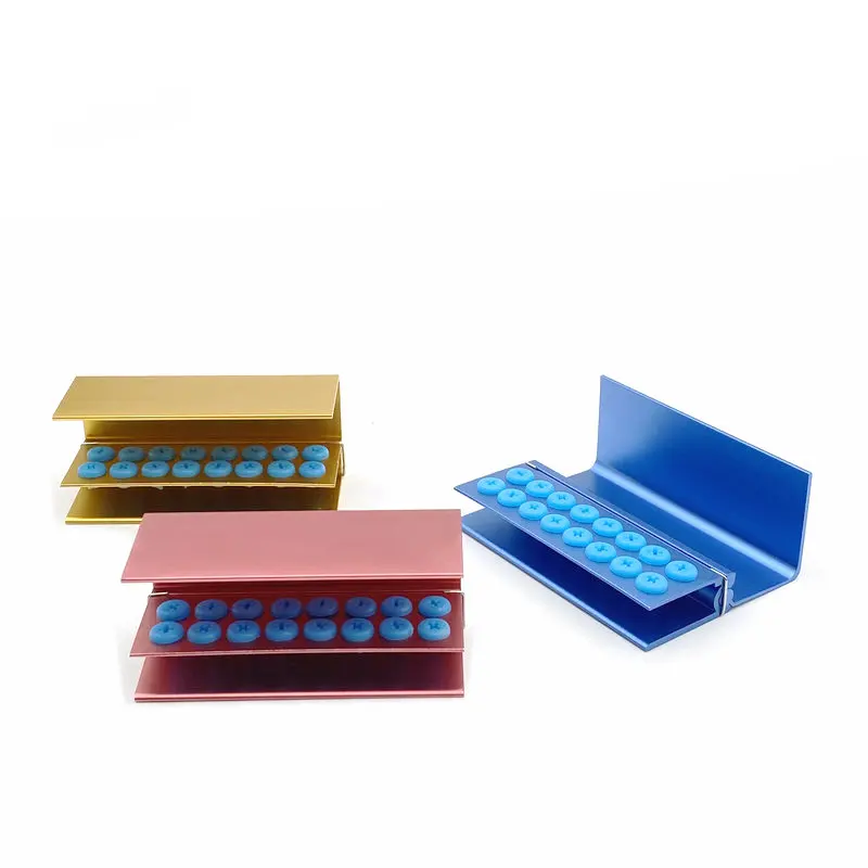 

3 предмета в комплекте 16 отверстий новый стоматологический FG Бур боры дезинфекционный автоклав держатель блока блоки