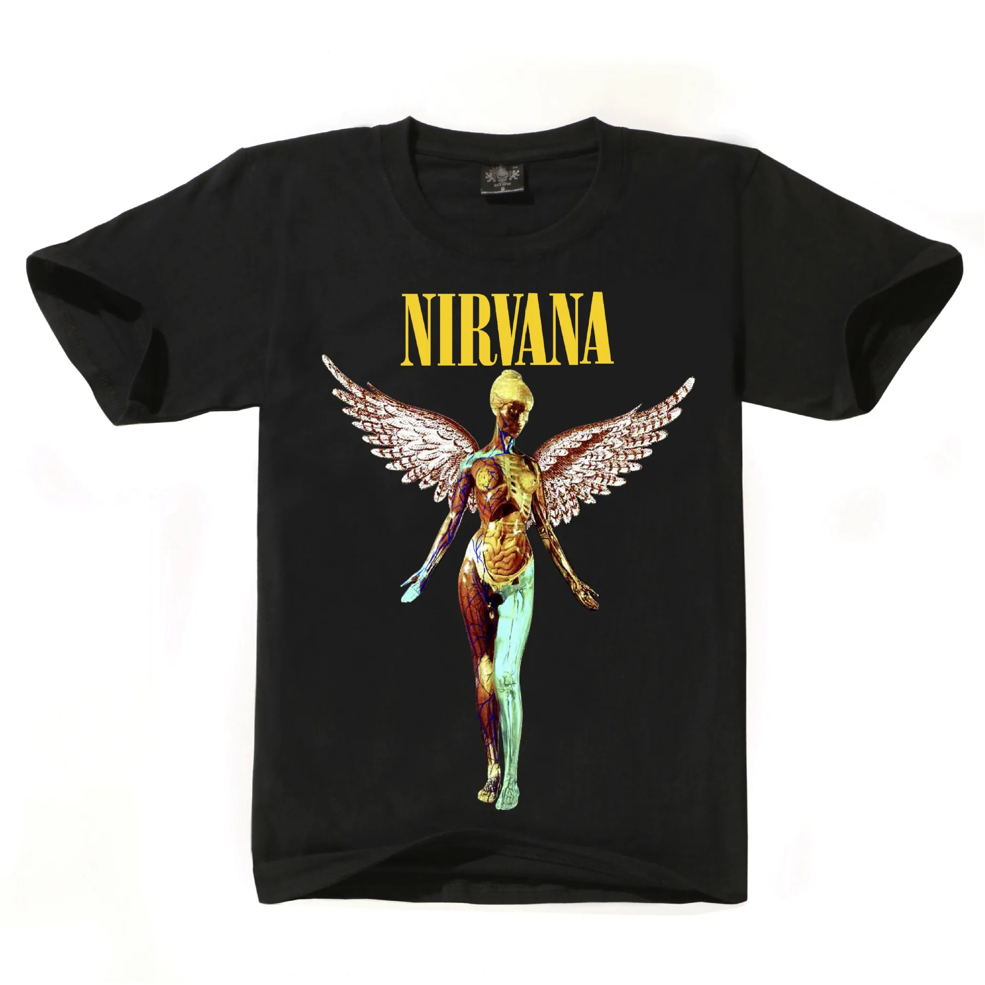 

Casual Men's and Women's Rock Band 3D Printed T-shirt Music Elements Loose Fashion O-neck Short-sleeved Polo Personality