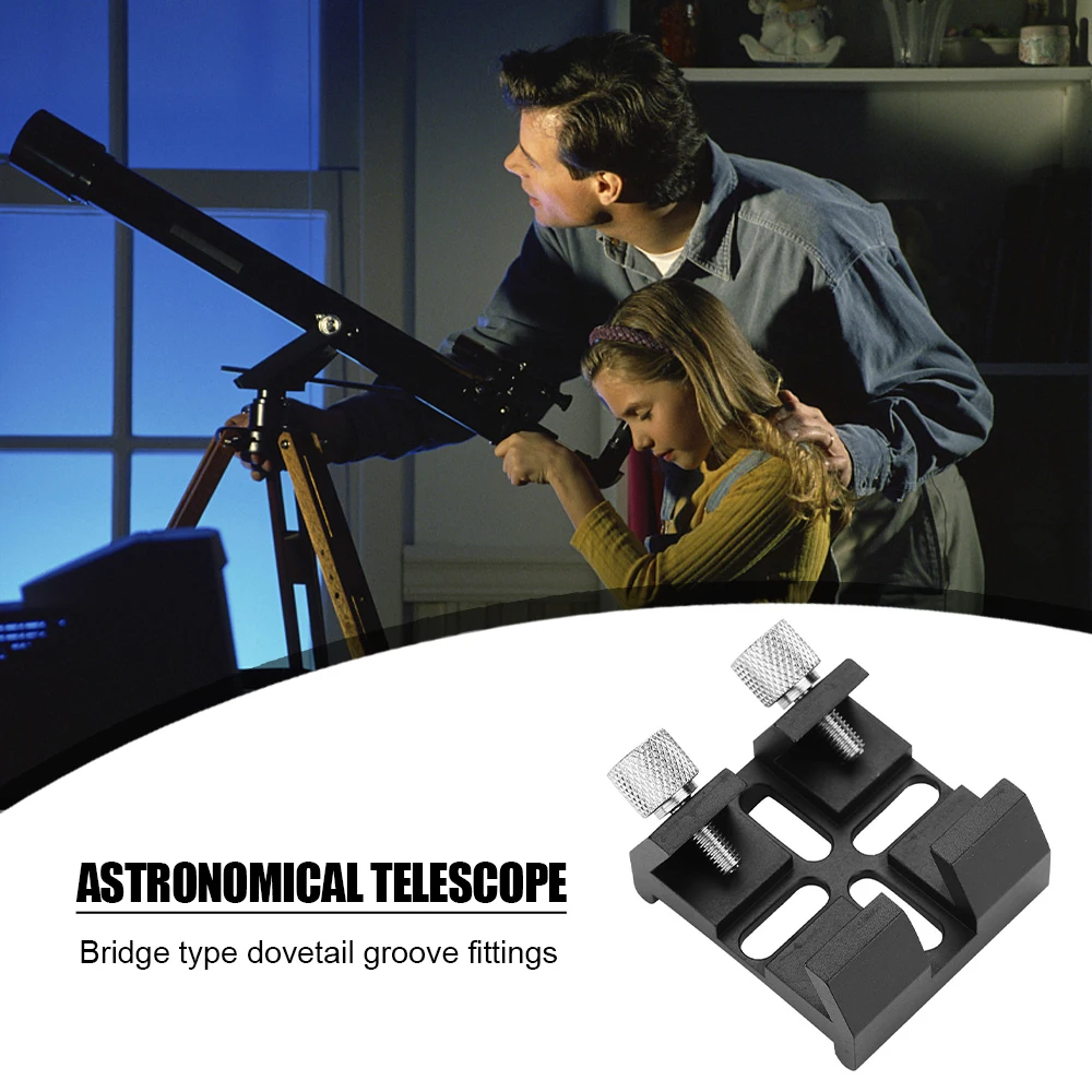 

New Telescope Dovetail Slot, Multi Function For Astronomy Optics Monocular Binoculars Finderscope Finder mirror dovetail plate