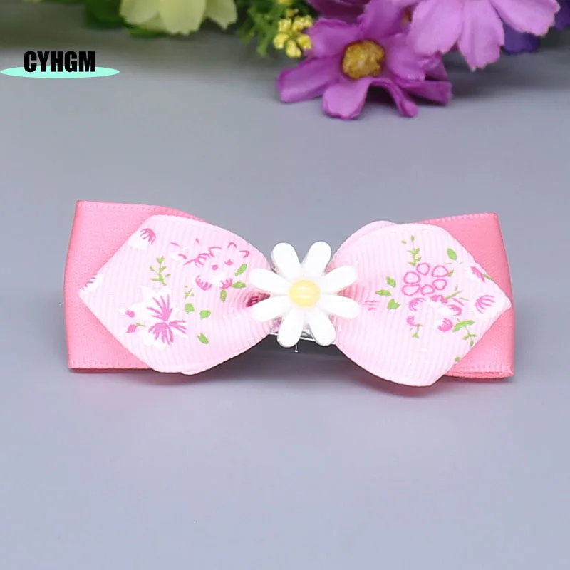 Ленты заколки для волос женщин Оптовая Продажа Милая заколка из шелка девочек