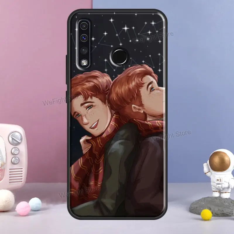 Fred and George Weasley For Huawei Nova 5T P Smart 2019 P20 P40 P30 Pro Honor 50 9X 9S 8S 8X 20 10i Case | Мобильные телефоны и
