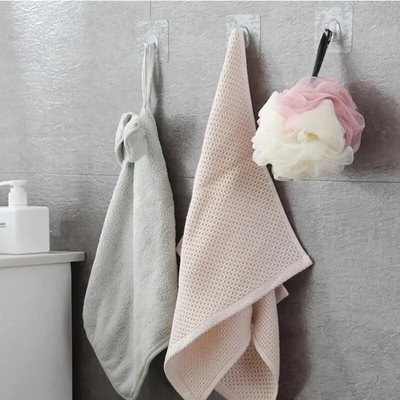 

Прозрачные самоклеящиеся полотенца 10/20 с суперклеевым крючком, 5/вешалка на дверь, стену шт., для подвешивания, для кухни, ванной комнаты