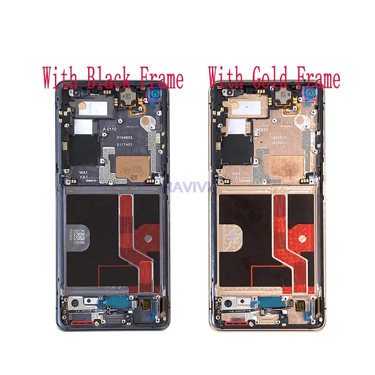 Pantalla LCD AMOLED X2Pro de 6,7 pulgadas para Oppo Find X2, montaje de digitalizador con pantalla t&aacute;ctil de repuesto-3