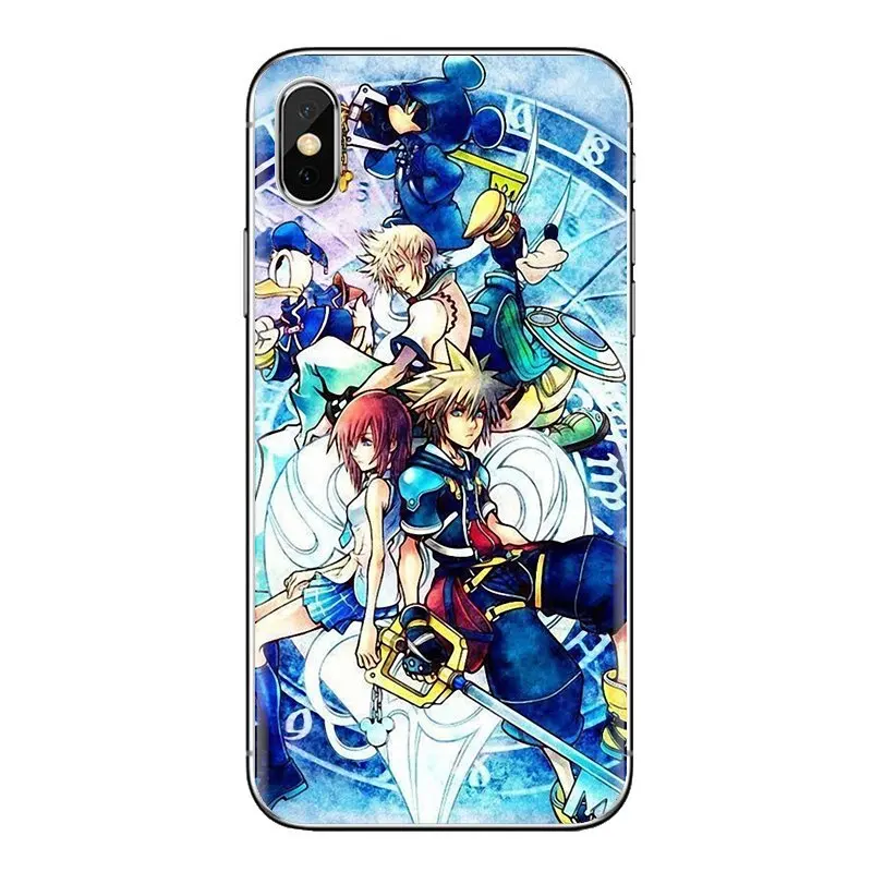 Soft Cover For Huawei G7 G8 P7 P8 P9 Lite Honor 4C 5X 5C 6X Mate 7 8 9 Y3 Y5 Y6 II 2 Pro 2017 Anime Kingdom Hearts Stained Glass |