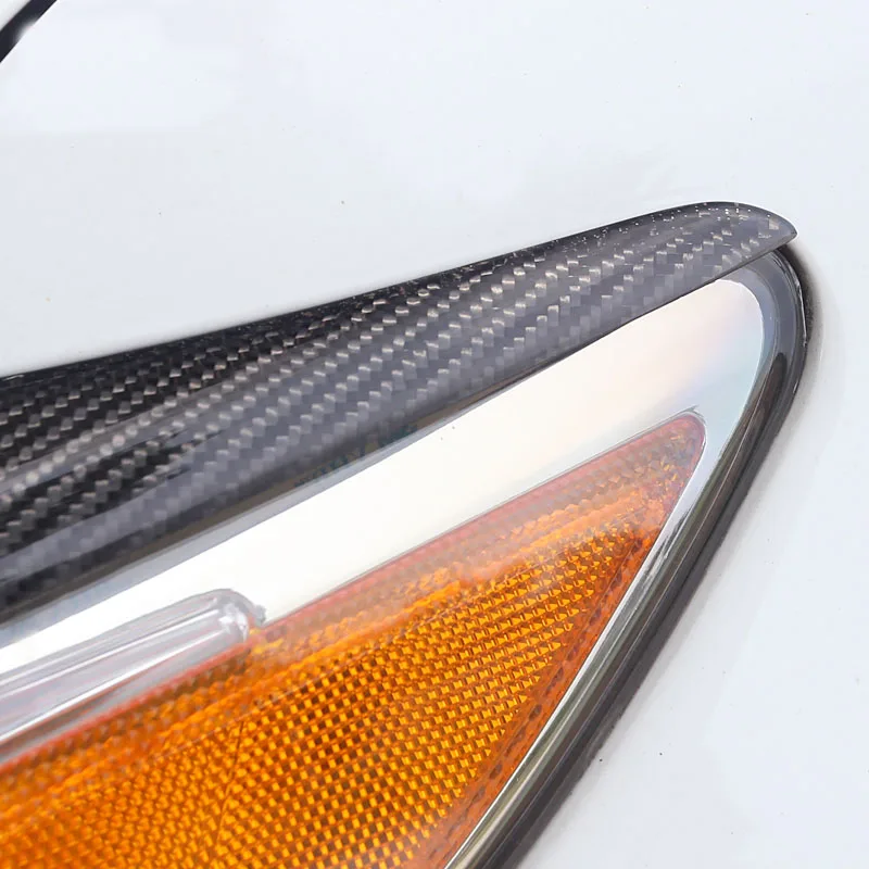 

lsrtw2017 car styling carbon fiber car headlight trims for toyota sienna 2011 2012 2013 2014 2015 2016 2017 2018