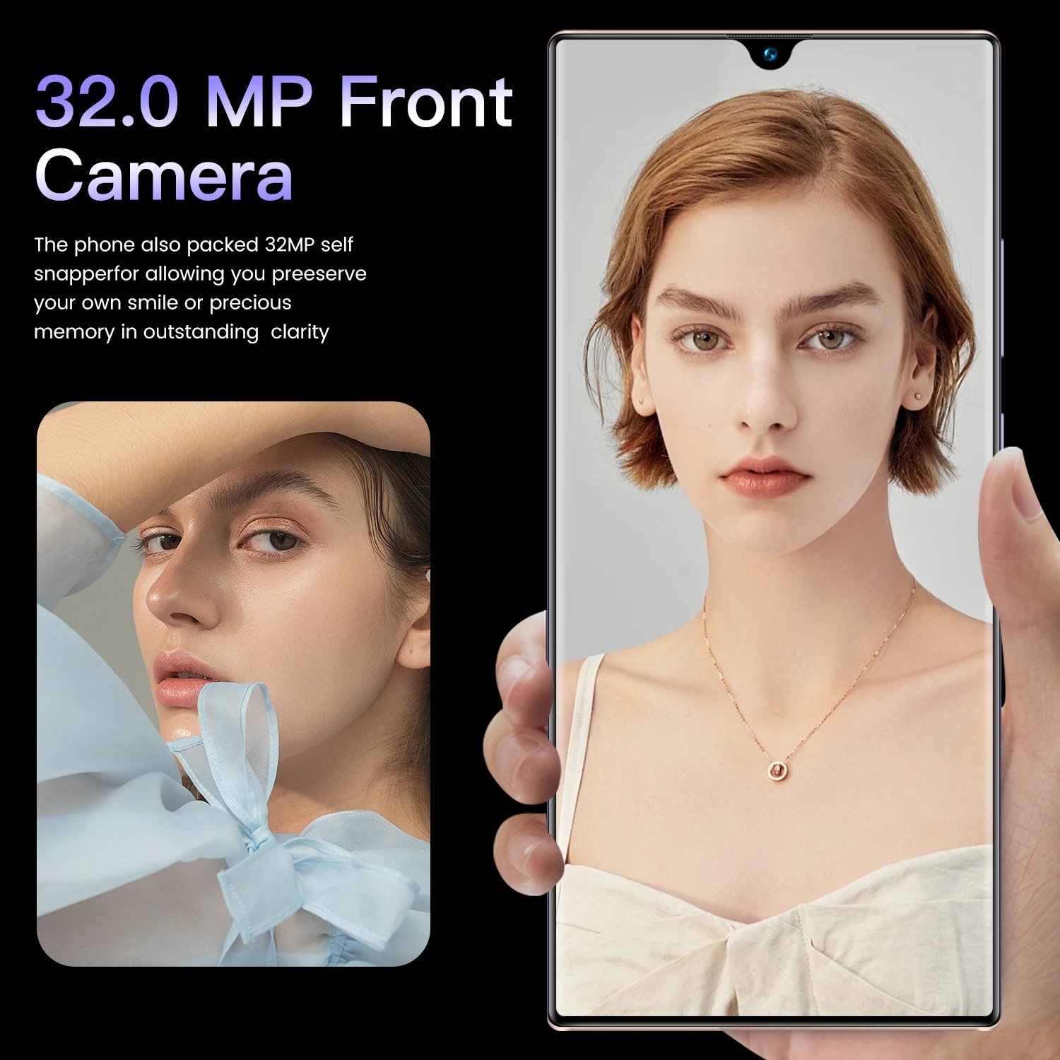 S21U-Smartphone con Android 11, pantalla de 6,9 pulgadas, 16GB de RAM, 512GB de ROM, Bater&iacute;a grande de 6800mAh, Deca Core, CPU, c&aacute;mara trasera de 32 + 64MP-5