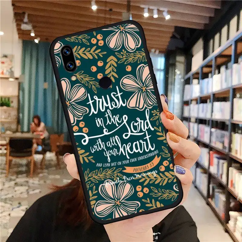 

Christian bible Piety Phone Case For xiaomi redmi note 10 9 9s 8 8t 7 pro max mi note 10 lite pro coque