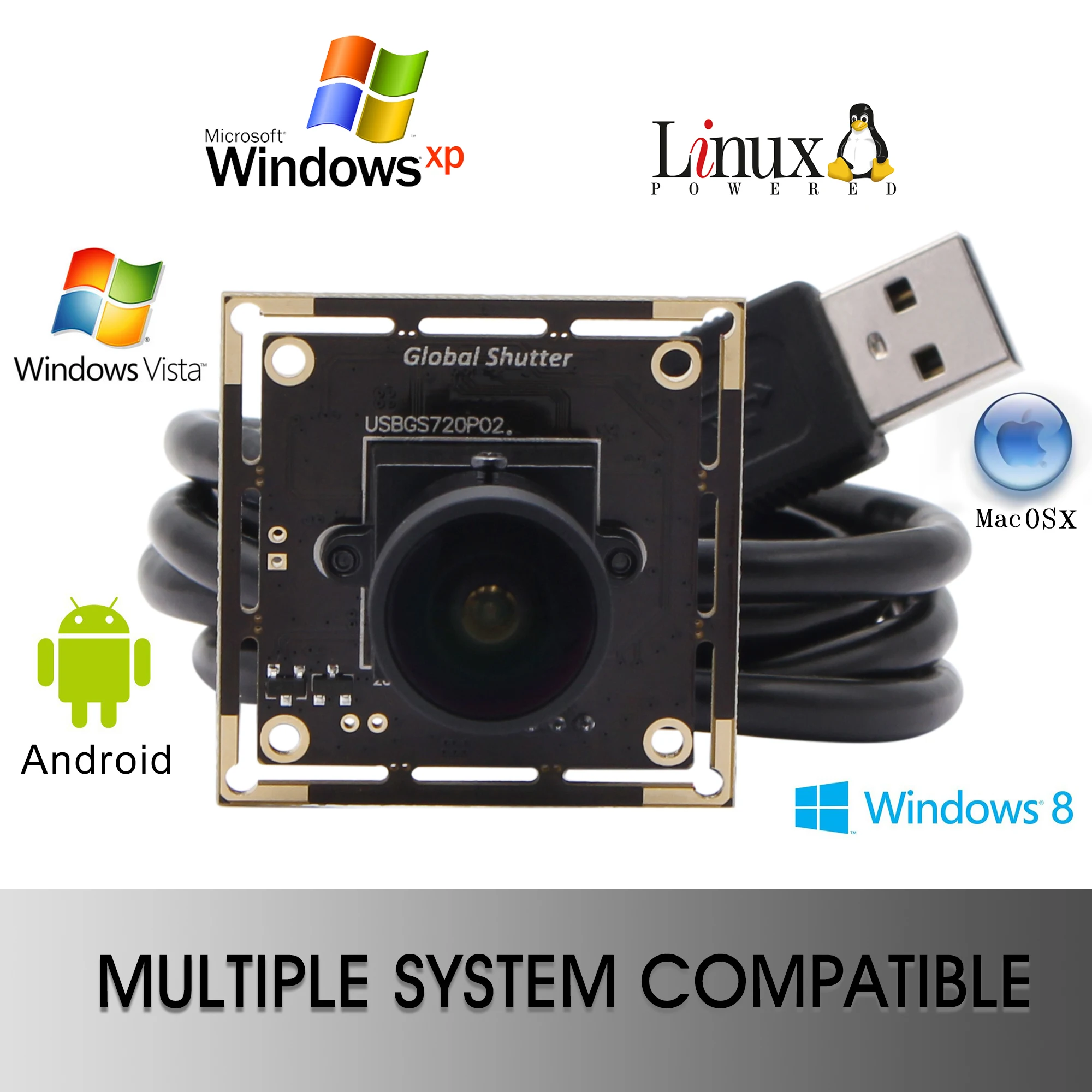 Глобальная версия высокоскоростная веб камера 60 кадров в секунду 720P 1 МП