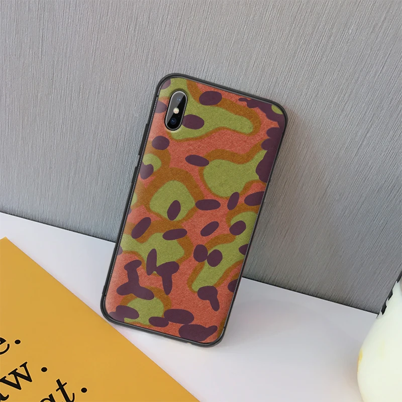 Мягкий чехол из ТПУ с камуфляжным узором для Apple IPhone X XR XS MAX 5 5S 5C SE 6 S 7 8 Plus ipod touch