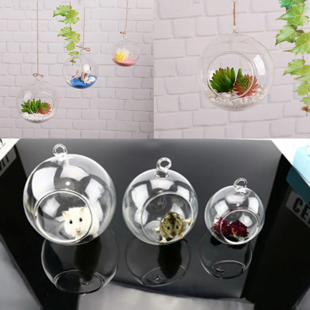 Tealight Globes Terrarium Wedding Candle Candlestick Vase Home Bar Decor