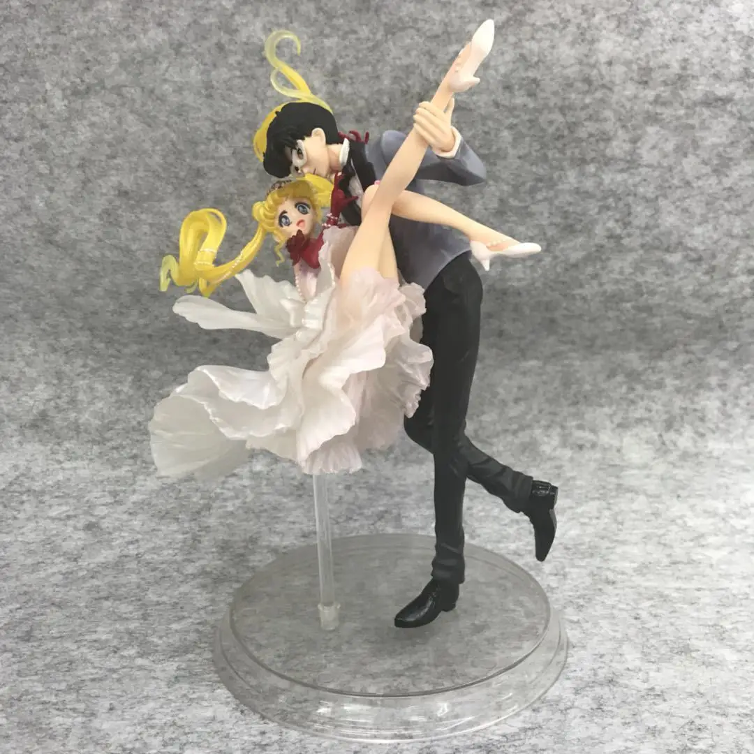 Аниме Сейлор Мун фигурки Tsukino Chiba Mamoru танцы с маской Игрушечная модель