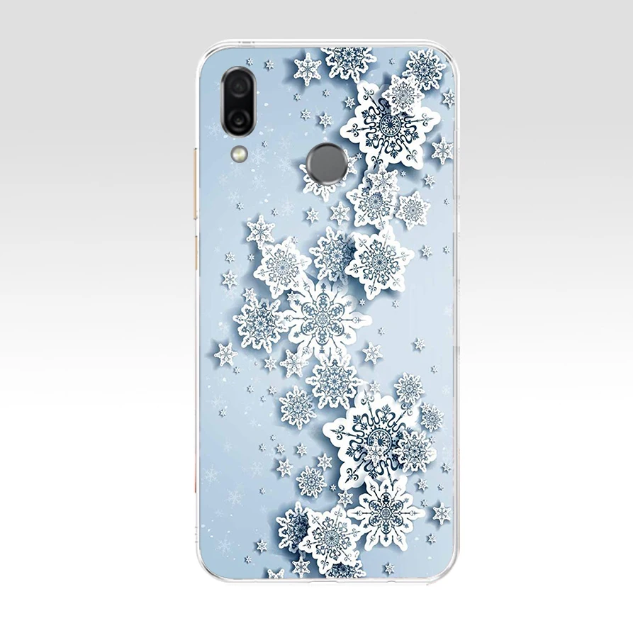 32 24AA Рождественские огни подарок 2 Мягкий ТПУ чехол для huawei Honor 8 8S 8X8 Lite 9 9 Lite - Цвет: 32