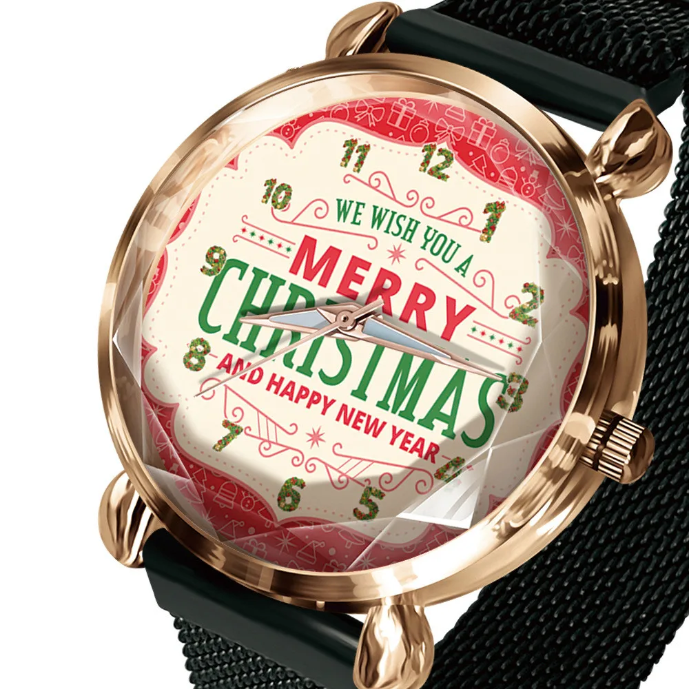 Diy рождественские часы с принтом альбом для часов на заказ фото логотип именем