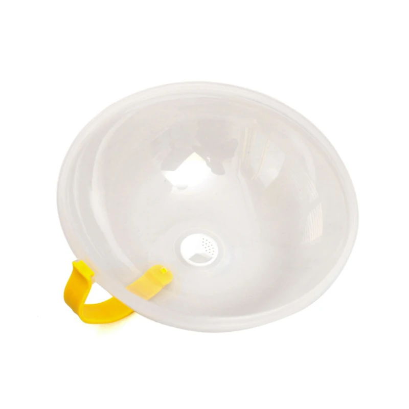 Microwave Oven Food Cover Heat Resistant Transparent Anti Sputtering Kitchen Cookware Parts Handle Reusable Airtight Food Covers