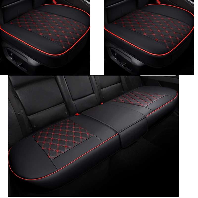 Online Universal Leder Auto Sitz Protector Kissen Abdeckung Wasserdichte Protector Pad Matte Fit Meisten Auto Innen