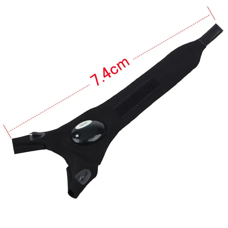 Светодиодный светильник со вспышкой ic перчатки без пальцев с 2 светодиодный для