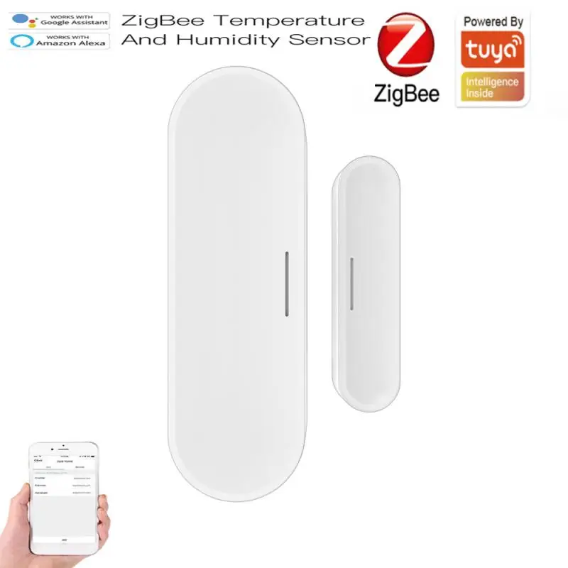 

Датчик для дверей и окон Tuya, Zigbee, беспроводной пульт дистанционного управления, умный мини-датчик для окон и дверей, совместимый с концентра...