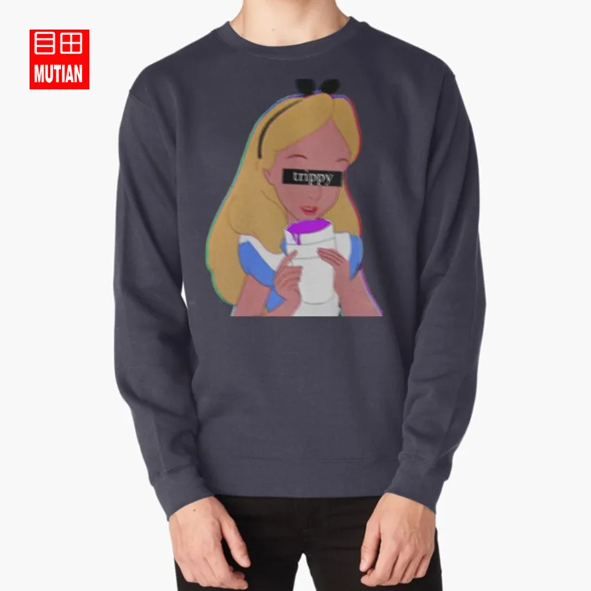 Толстовки Trippy Alice толстовки trippy lean сироп с двойной чашкой lil wayne alice weed kush