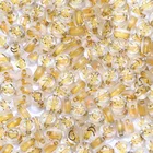 7*4 мм звездное золотого цвета смешанные с изображением Луны и звезд, цветочное сердце круглые акриловые бусины с плоским письмо Spacer Бусины для самостоятельного изготовления ювелирных изделий браслет