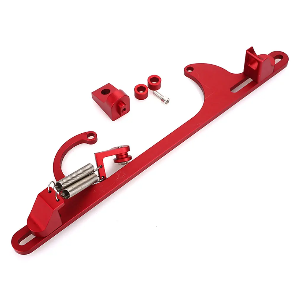 

Billet Throttle Cable Carb Bracket Throttle Cable Bracket Aluminum Billet Throttle Cable Car Parts Fuel Delivery
