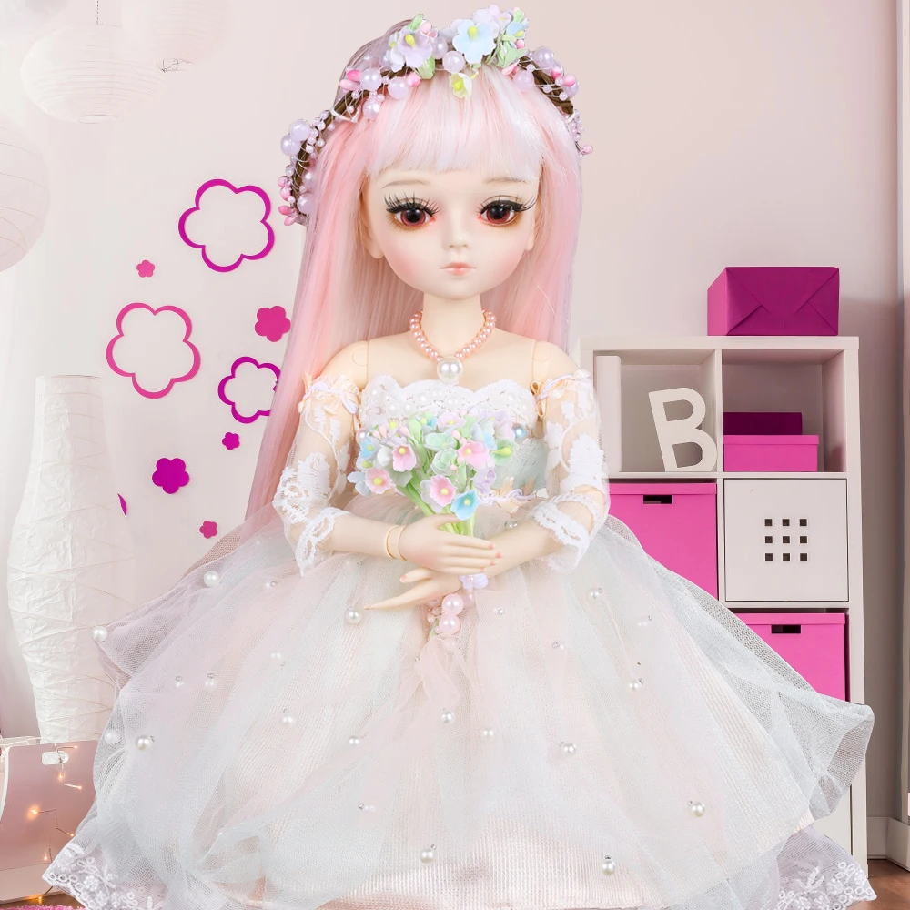 45 см Bjd кукла подарки для девочки 18 суставов с одеждой изменить Глаза DIY лучшие