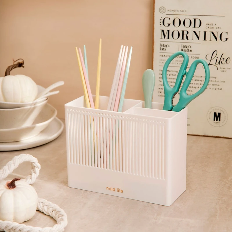 

Держатель для кухонной утвари настенный дренаж палочки для еды клетка разделительная стойка для столовых приборов