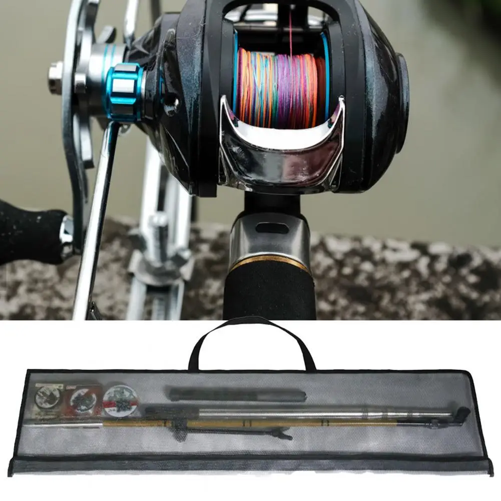 

Hot Sales!! Fishing Bag Large Capacity Waterproof PVC Transparent Fishing Tackle Carrier Fishing Accessories