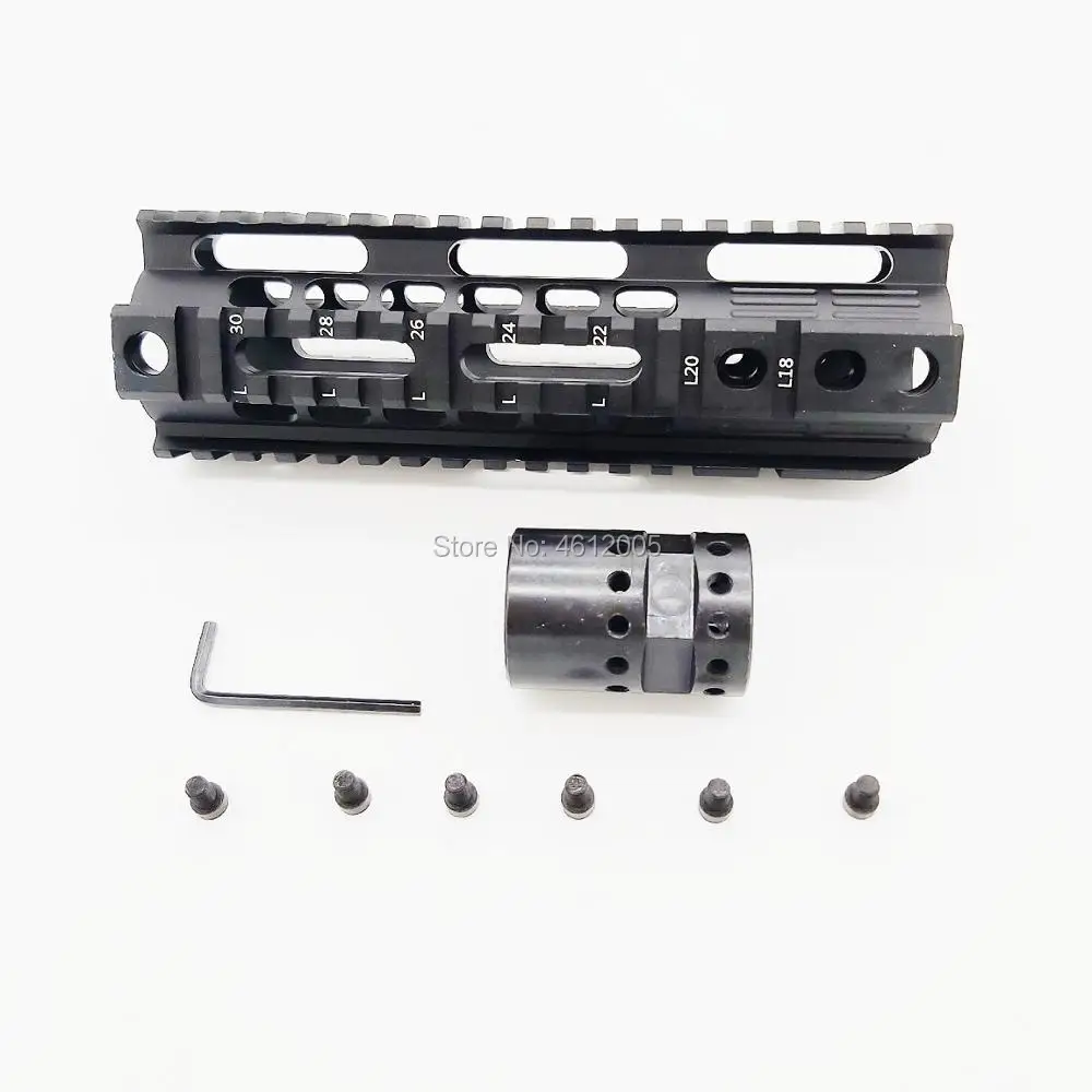 7 дюймов noveske Quad Rai для ar15 handguard 4 weaver/picatinny Rail Rifle Free Floating Handguard QD Поворотный корпус M4