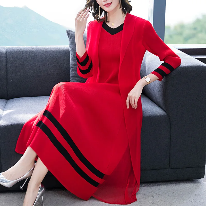 

Французское платье Хепберн Ранняя весна новое собранное женское платье