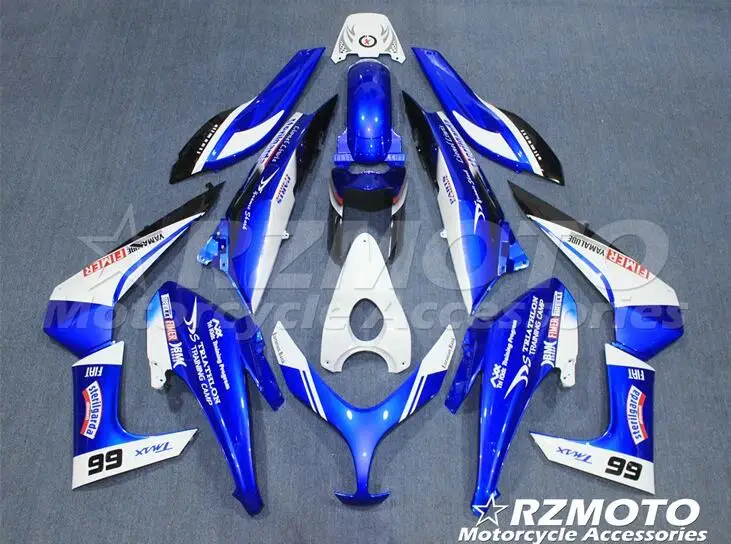 

New complete Motorcycle Fairings Kit for TMAX500 Tmax 500 2008 2009 2010 2011 T-MAX 08 09 10 11 tmax500 blue white