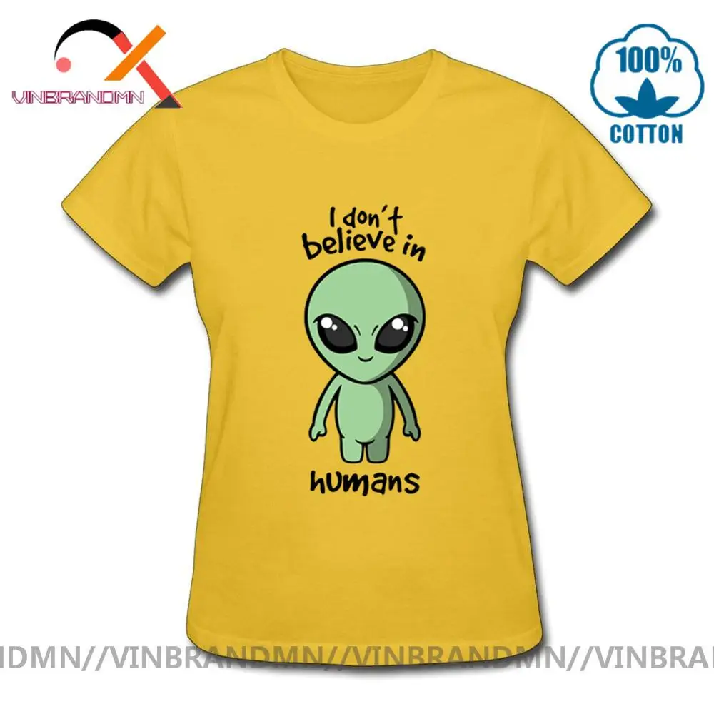 Футболка Aliens don't believe in Human Sci fi футболка с НЛО Science инопланетная Вселенная spaceX to the
