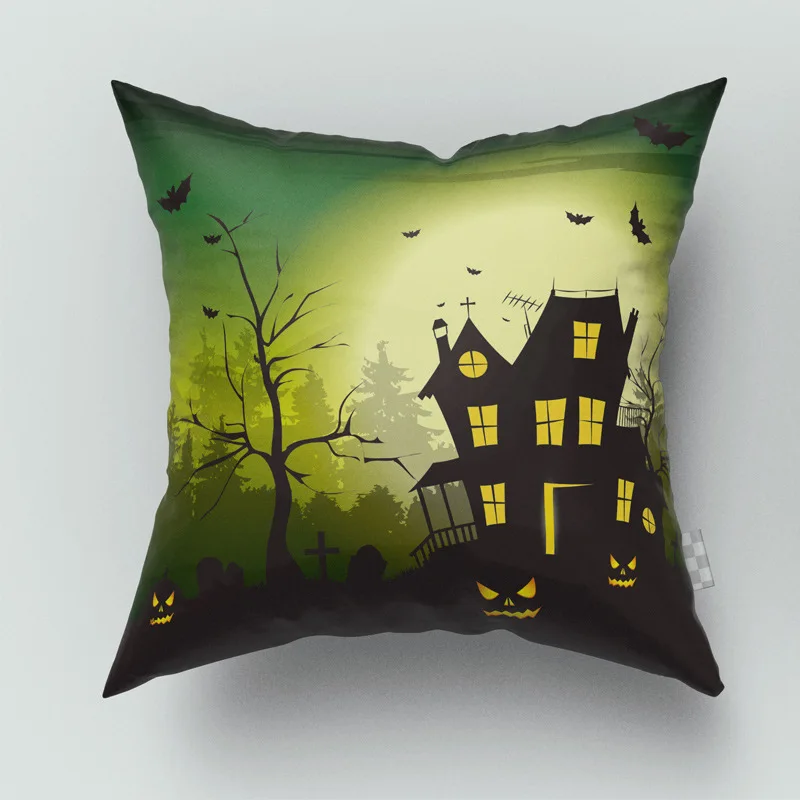 

Halloween Decoration For Home Cartoon Pumpkin Bat Ghost Pillowcase Horror Halloween Party Supplies Accessories Halloween Ornamen