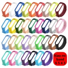 Ремешок для Mi band 4 5 6 Correa miband4 miband5 miband6 сменный силиконовый умный ремешок для часов Xiaomi mi band 5 4 3 ремешок