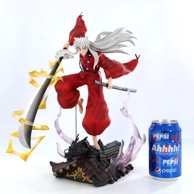 

Японское аниме GK Inuyasha Sesshoumaru игровая статуя ПВХ экшн-Фигурка Игрушка Аниме Фигурка Коллекционная модель кукла подарки