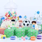 Коробка для футбольных сувениров, коробка для конфет, Подарочная коробка для кексов для мальчиков, детские товары для дня рождения, украшение, товары для мероприятий и вечеринок