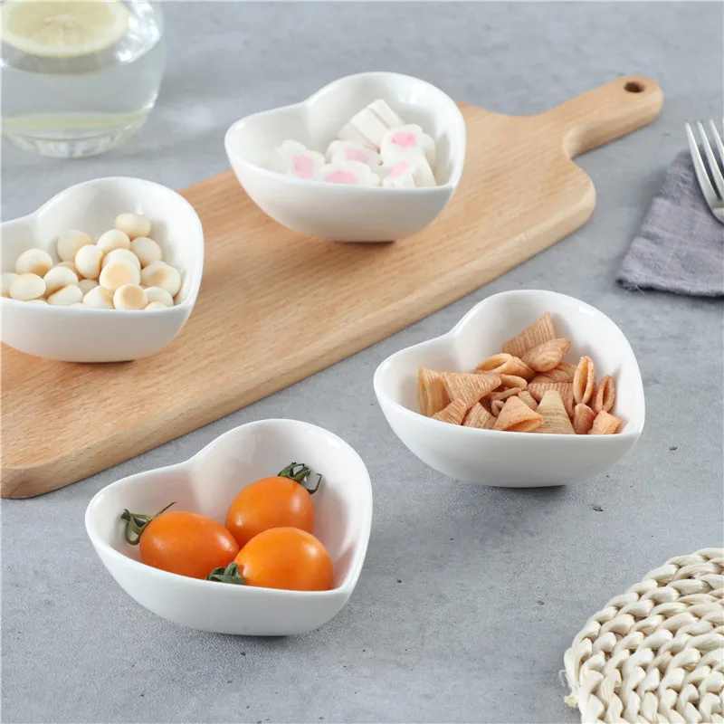 Керамика Набор для шоколадного фондю сердца Форма сердце d набор Круглые