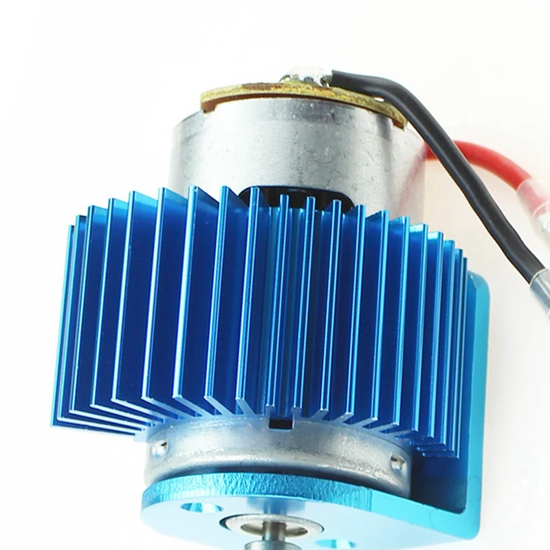 

540 Brushed Motor with Mount Base Heat Sink for Wltoys 12428 12423 12427 1/12 RC Car Upgrade Parts Accessories