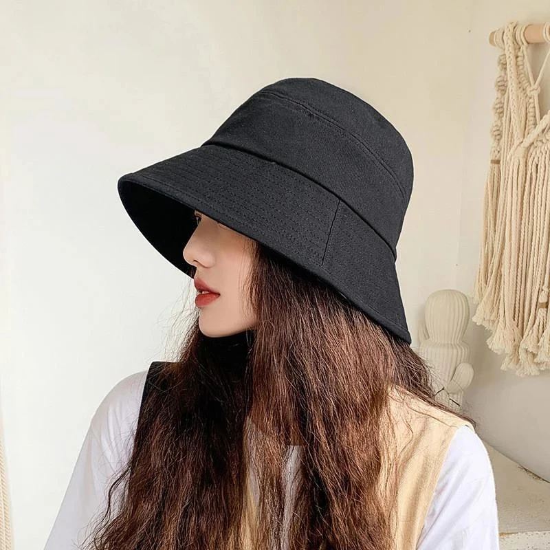 

2021 New fisherman hat double-sided fisherman hat outdoor travel panama hat sun hat men and women casual hat