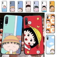 yndfcnb cartoon chibi maruko chan phone case for xiaomi mi 8 9 10 lite pro 9se 5 6 x max 2 3 mix2s f1
