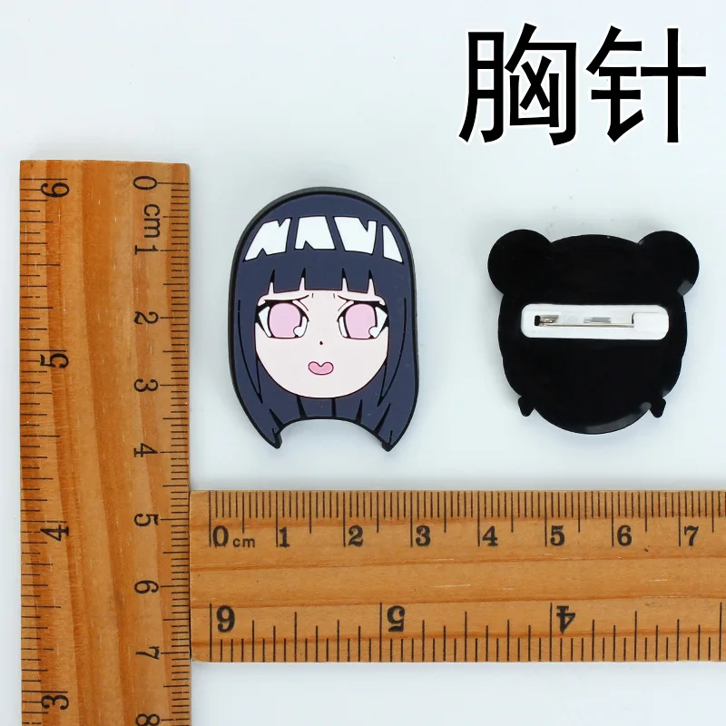 New Japan Anime Ninja Brooch Cartoon Cute Cosplay Accessories Badge PVC Pin Support for Custom |
