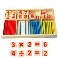 baby learning counting sticks education wooden toys building intelligence blocks mathematical intelligence stick early learning