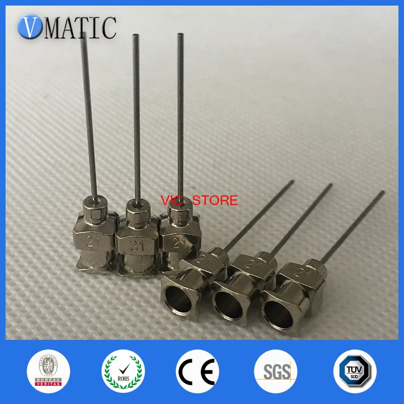 12 шт. металлические иглы для шприца 21 г|glue needle|glue syringe needleglue tips |