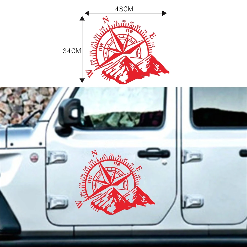 Новинка 100% Виниловая наклейка для автомобиля черная графическая внедорожника