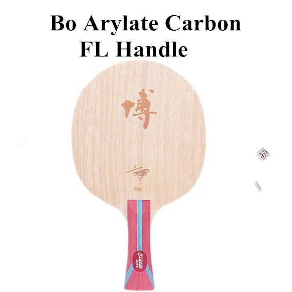 Bo ALC FL handle DHS Hurricane BO 2 B2 BO2 Fang Bo Arylate углеродная ракетка для настольного тенниса - Цвет: Bo ALC FL handle