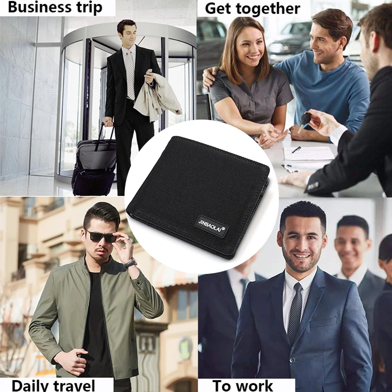 

FACTOO Men's Wallet Leather Cowhide Coin Purse Card Wallet Casual Fashion Hot Sale Business Small Bag ID Photo Package