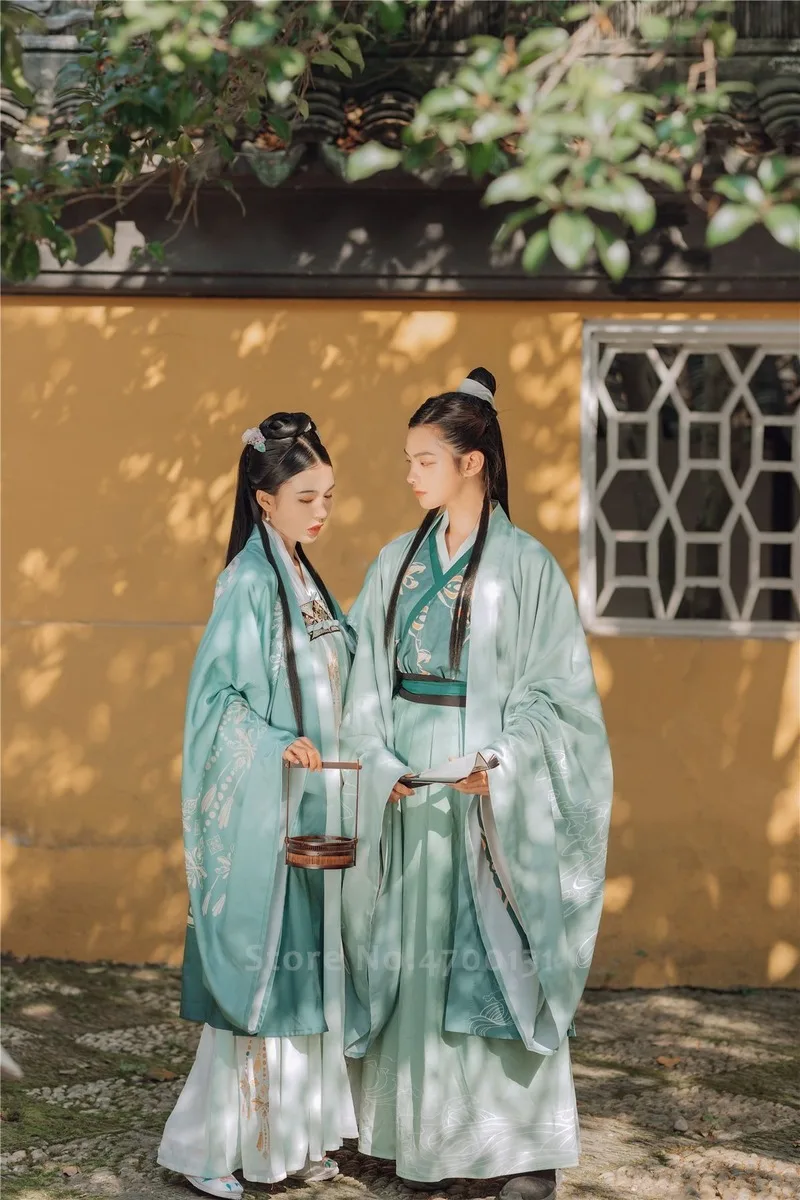 Traditional Chinese Style Couples Hanfu Robes Princess Party Dress Wu Tang Suit Ancient Fairy Cosplay Costume Japanese Kimono |