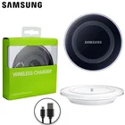 Оригинальное Беспроводное зарядное устройство Samsung для Galaxy S6Edge G9250 S6 G9200 G9280 Note 9 S10 S7 S8 S10 Note 8 Note 10 iPhone X