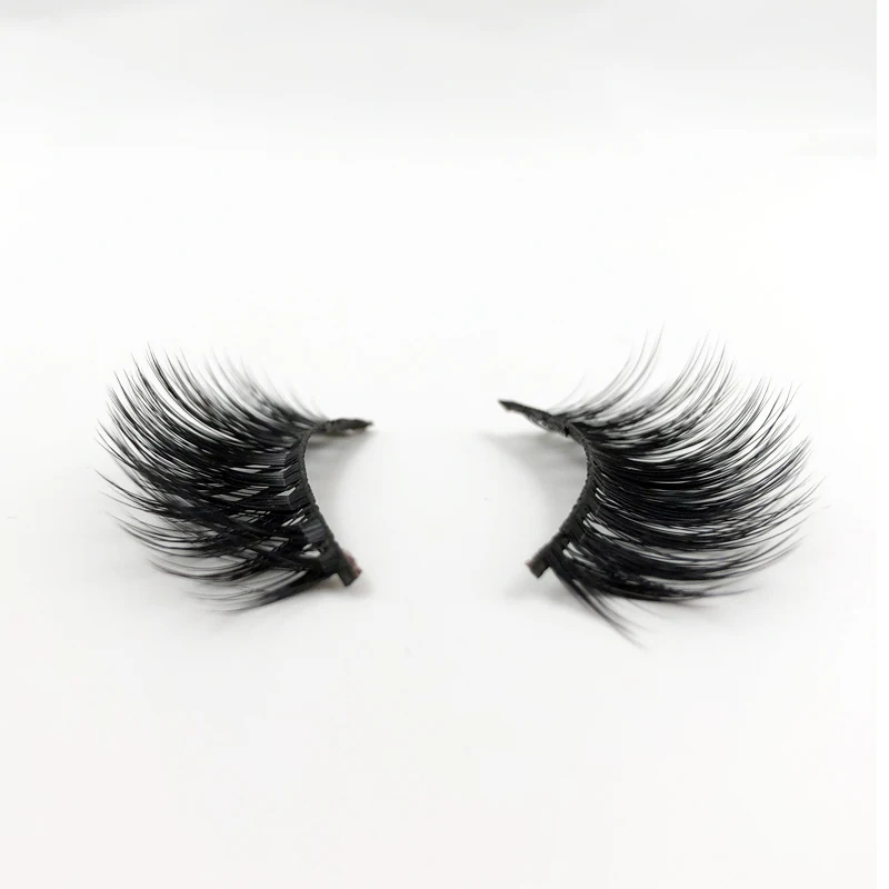 Вспышка девушка 5 пар 5D натуральные ресницы 100% норковые макияж Индивидуальные