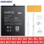 Аккумулятор NOHON для Xiaomi Mi 10 9 9T 8 SE Pro Lite MIX 2 2S 5 4C 5S 6 POCOPHONE F1 F2 Pro CC9 CC9E A3 сменный литий-полимерный батарея BM3M BM3B BM3E BM3L